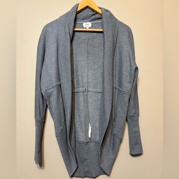 ARITZIA WILFRED Diderot Cotton Modal Open Front Cocoon Cardigan - Picture 2 of 8